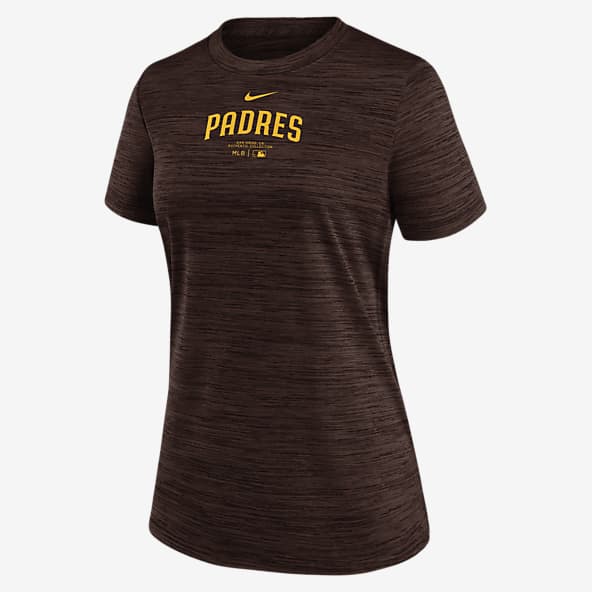 NIKE ナイキ ロンT メンズ サンディエゴ パドレス San Diego Padres Nike Gold Large Swoosh Back  Legend Performance | SBSスポーツ